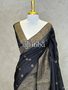 SEMI TUSSAR GEORGETTE BANARASI SAREE