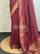 SEMI TUSSAR GEORGETTE BANARASI SAREE