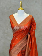SEMI TUSSAR GEORGETTE BANARASI SAREE
