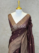 SEMI TUSSAR GEORGETTE BANARASI SAREE