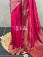 SEMI TUSSAR GEORGETTE BANARASI SAREE
