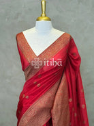 SEMI TUSSAR GEORGETTE BANARASI SAREE