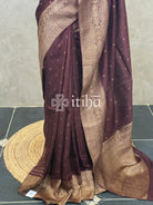 SEMI TUSSAR GEORGETTE BANARASI SAREE