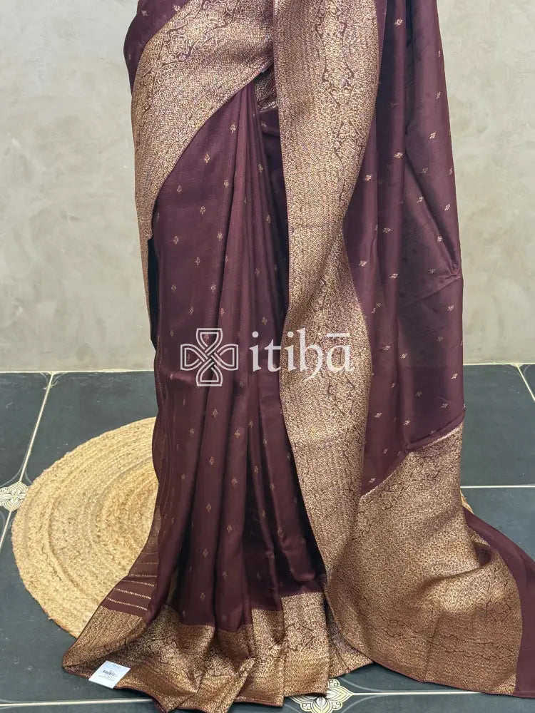 SEMI TUSSAR GEORGETTE BANARASI SAREE