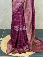 SEMI TUSSAR GEORGETTE BANARASI SAREE