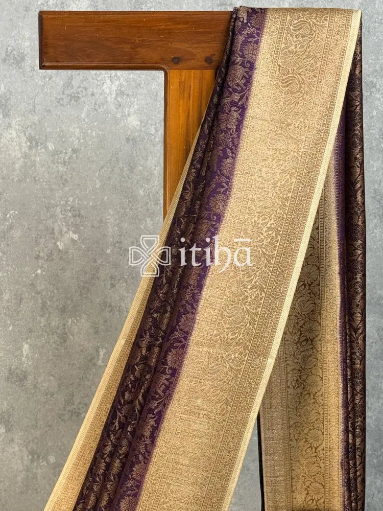 SEMI TUSSAR GEORGETTE BANARASI SAREE