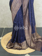 SEMI TUSSAR GEORGETTE BANARASI SAREE