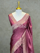 SEMI TUSSAR MEENAKARI BANARASI SAREE
