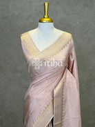 SEMI TUSSAR MEENAKARI BANARASI SAREE
