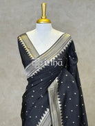 SEMI TUSSAR MEENAKARI BANARASI SAREE