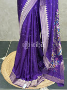 SEMI TUSSAR MEENAKARI BANARASI SAREE