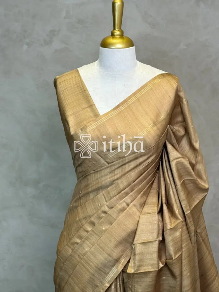 SEMI TUSSAR SAREE