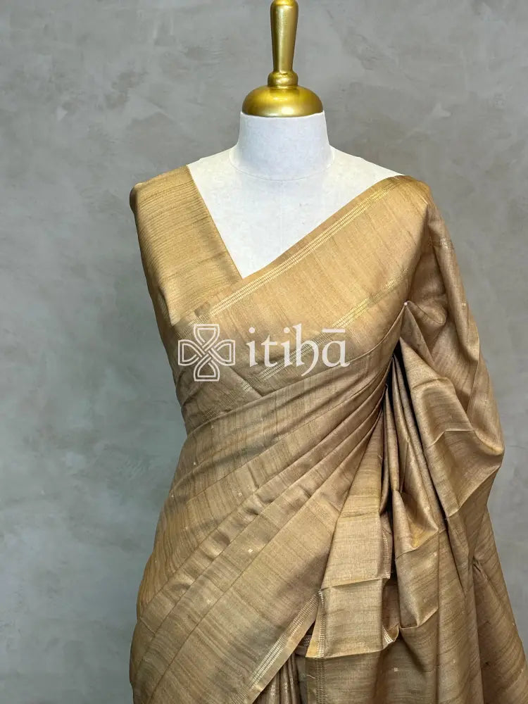 SEMI TUSSAR SAREE
