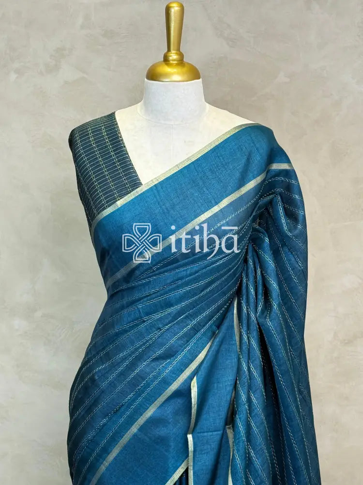 SEMI TUSSAR SAREE