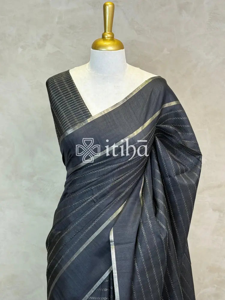 SEMI TUSSAR SAREE