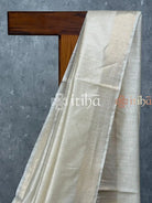 SEMI TUSSAR SILK SAREE