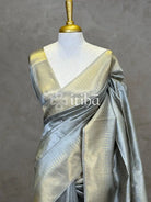 SEMI TUSSAR SILK WEAVING BANARASI SAREE
