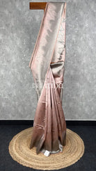 SEMI TUSSAR SILK WEAVING BANARASI SAREE