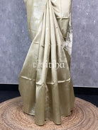 SEMI TUSSAR SILK WEAVING BANARASI SAREE