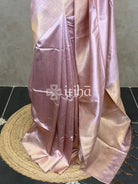 SEMI TUSSAR SILK WEAVING BANARASI SAREE