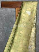 SEMI TUSSAR SILK WEAVING BANARASI SAREE