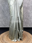 SEMI TUSSAR SILK WEAVING BANARASI SAREE
