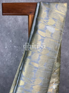 SEMI TUSSAR SILK WEAVING BANARASI SAREE