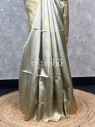 SEMI TUSSAR SILK WEAVING BANARASI SAREE