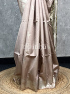SEMI TUSSAR SILK WEAVING BANARASI SAREE
