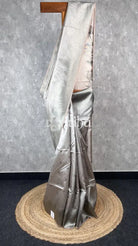 SEMI TUSSAR SILK WEAVING BANARASI SAREE