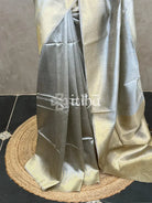 SEMI TUSSAR SILK WEAVING BANARASI SAREE