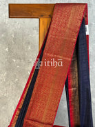 SEMI TUSSAR WEAVING CONTRA BANARASI SAREE