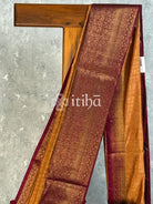 SEMI TUSSAR WEAVING CONTRA BANARASI SAREE