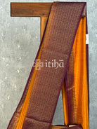 SEMI TUSSAR WEAVING CONTRA BANARASI SAREE