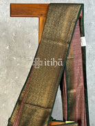 SEMI TUSSAR WEAVING CONTRA BANARASI SAREE