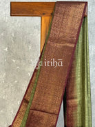 SEMI TUSSAR WEAVING CONTRA BANARASI SAREE