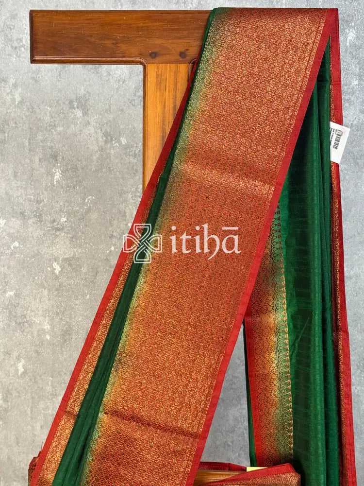SEMI TUSSAR WEAVING CONTRA BANARASI SAREE