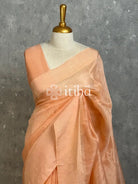 SILK LINEN SATIN BORDER BANARASI SAREE
