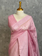 SILK LINEN SATIN BORDER BANARASI SAREE