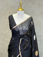 SILK ORAGNZA HANDLOOM BANARASI SAREE