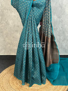 SILK ORGANZA ANTIQUE BANARASI SAREE