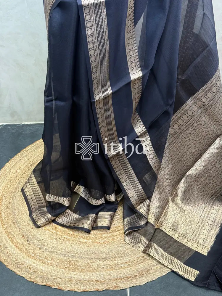 SILK ORGANZA BANARASI SAREE