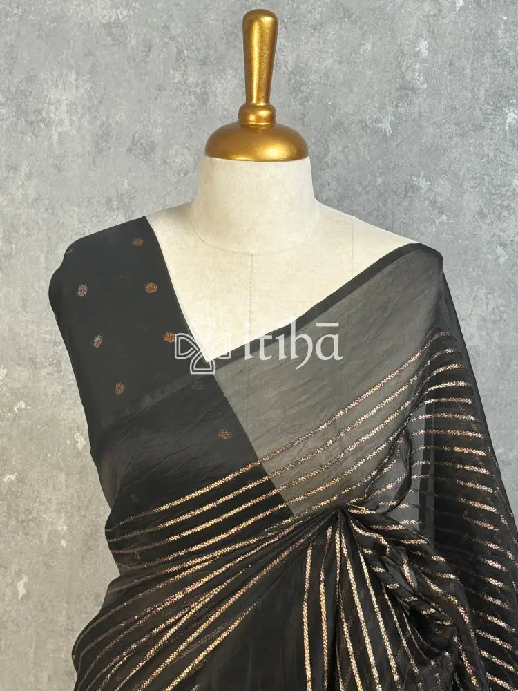 SILK ORGANZA BANARASI SAREE