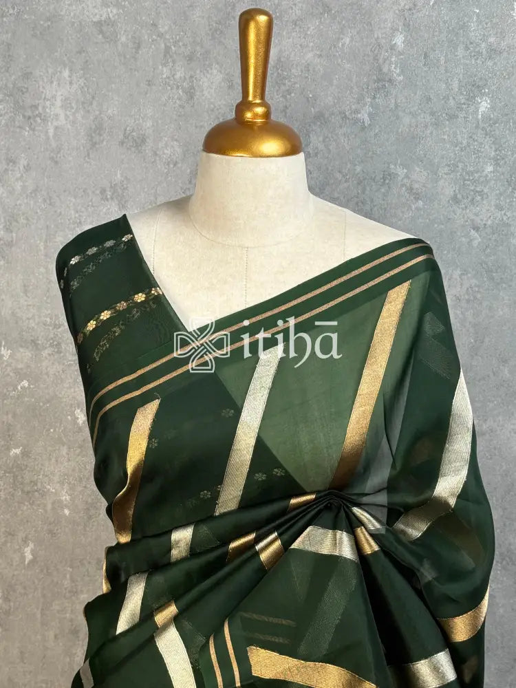 SILK ORGANZA BANARASI SAREE