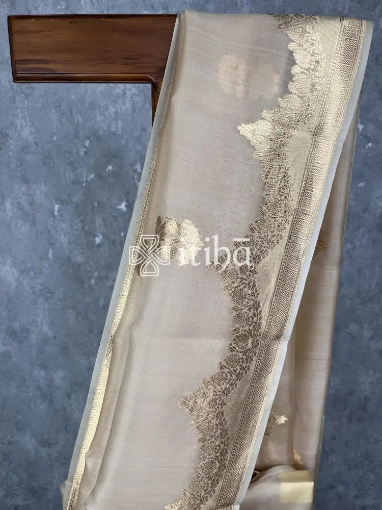 SILK ORGANZA BANARASI SAREE