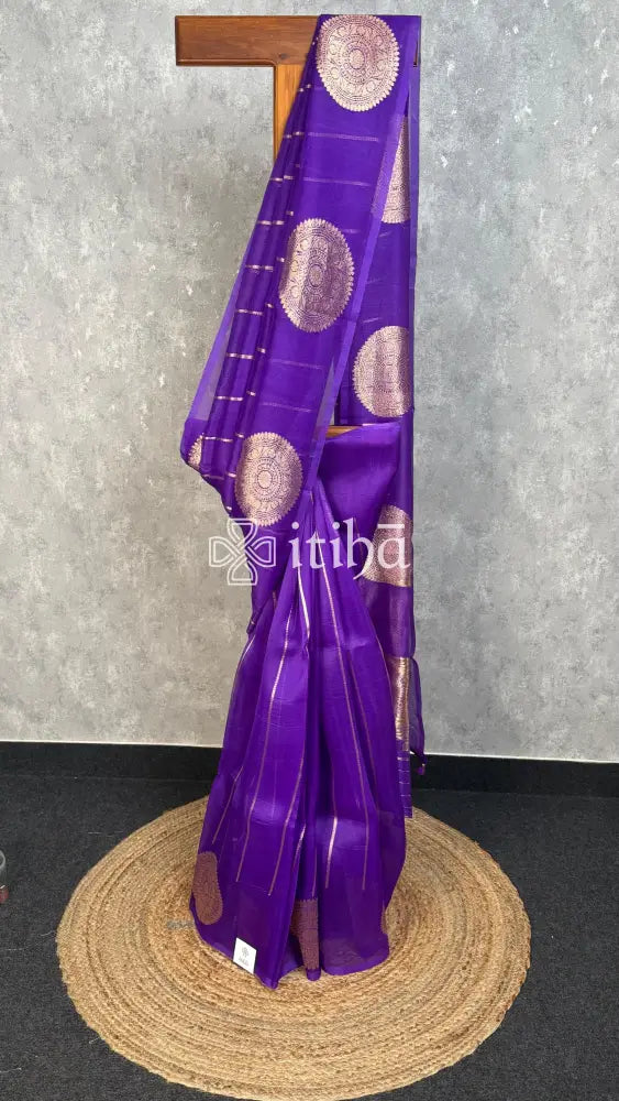 SILK ORGANZA BANARASI SAREE
