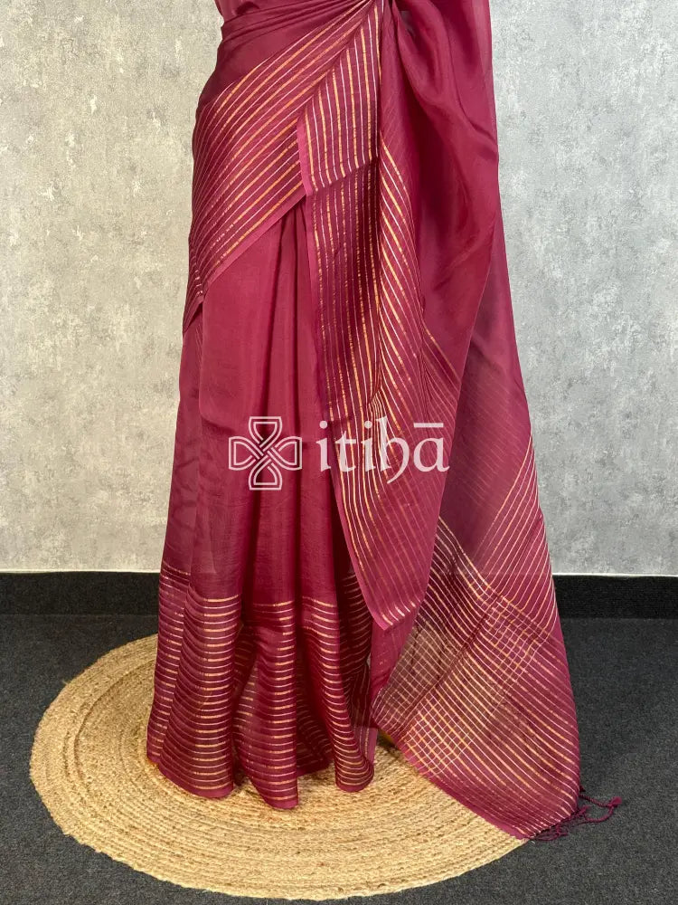 SILK ORGANZA BANARASI SAREE