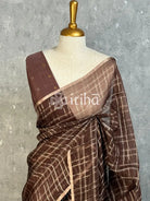 SILK ORGANZA BANARASI SAREE