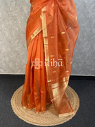 SILK ORGANZA BANARASI SAREE