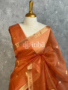 SILK ORGANZA BANARASI SAREE